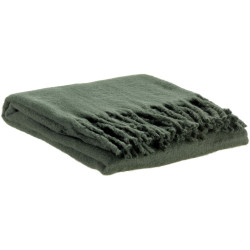 Gerecycleerd effen plaid Isabel Sapin 130 X 160