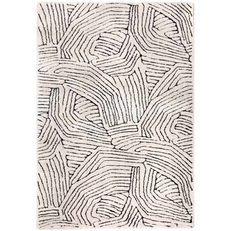 Recycelter Teppich Paulin Neige 160 X 230 X 2