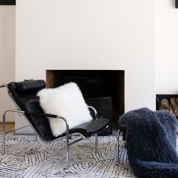 Tapis recyclé Paulin Neige 160 x 230 x 2