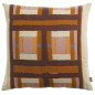 Coussin imprimé Taho Cuivre 45 x 45