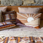 Almofada estampada Taho Cuivre 45 X 45