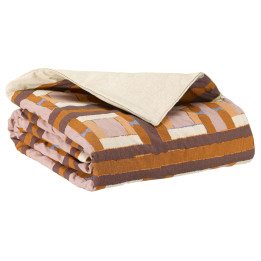 Edredom estampado Taho Cuivre 85 X 200