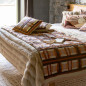 Taho bedrukte dekbed Cuivre 85 X 200