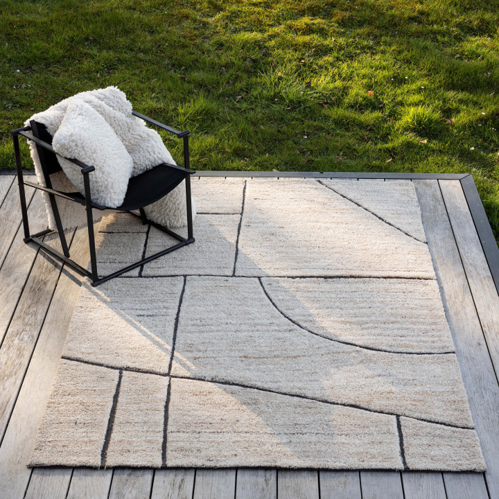 Tapete Zaho Naturel 190 X 290 X 1