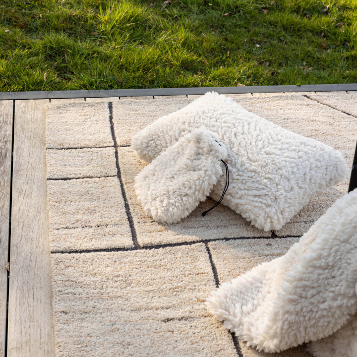 Tappeto Zaho Naturel 190 X 290 X 1