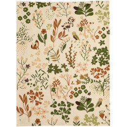 Strofinaccio riciclato Darian Blanc 50 X 70