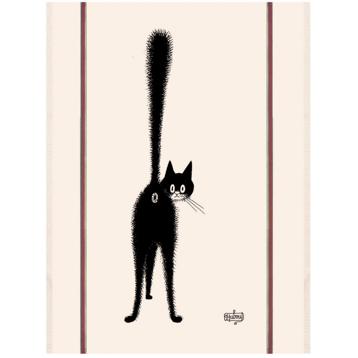 Grande strofinaccio Dubout 3ème oeil Écru 60 X 80