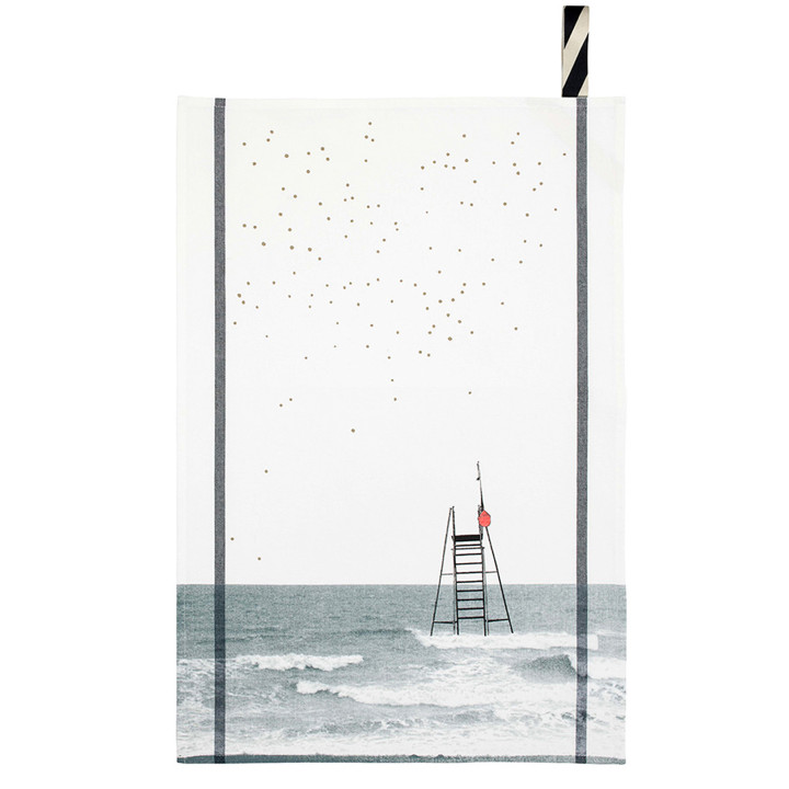 Paño de cocina Plouf Blanc 50 X 70