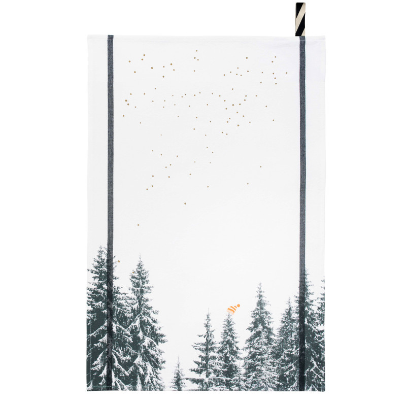Torchon Bertille Blanc 50 x 70
