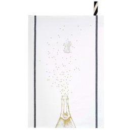 Keukendoek Party Or Blanc 50 X 70