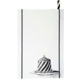 Torchon Charlotte Blanc 50 x 70