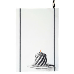 Torchon Charlotte Blanc 50 x 70