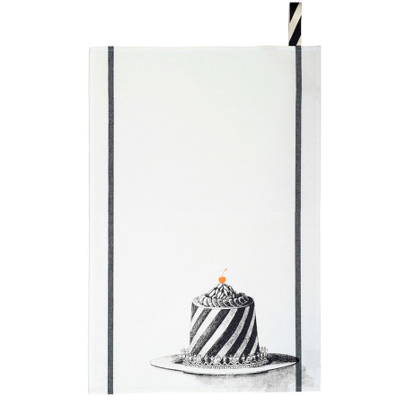 Torchon Charlotte Blanc 50 x 70