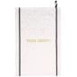 Torchon Food Addict Or Blanc 50 x 70