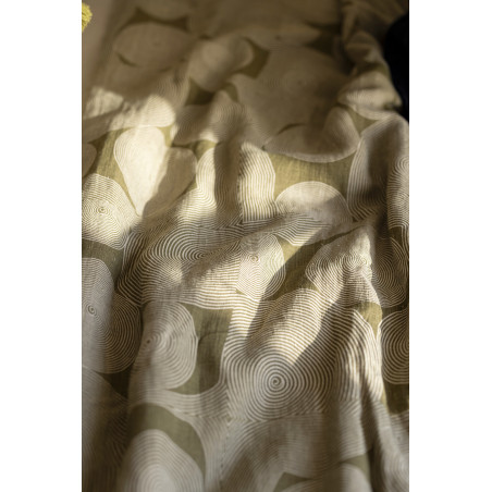 Edredón estampado Tito Naturel 85 X 200