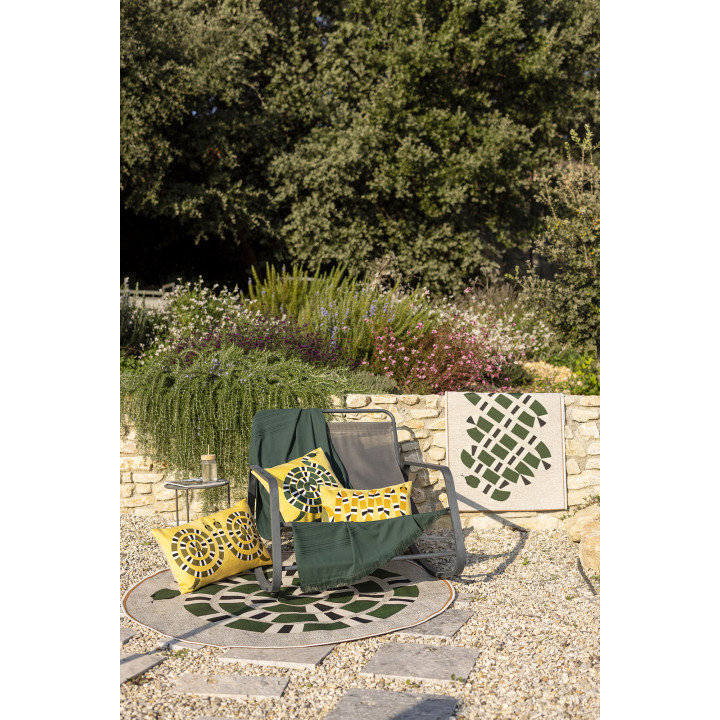 Almofada bordada Yoka Mangue 40 X 65
