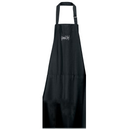 Delantal de cocina Grand chef Noir 75 X 90