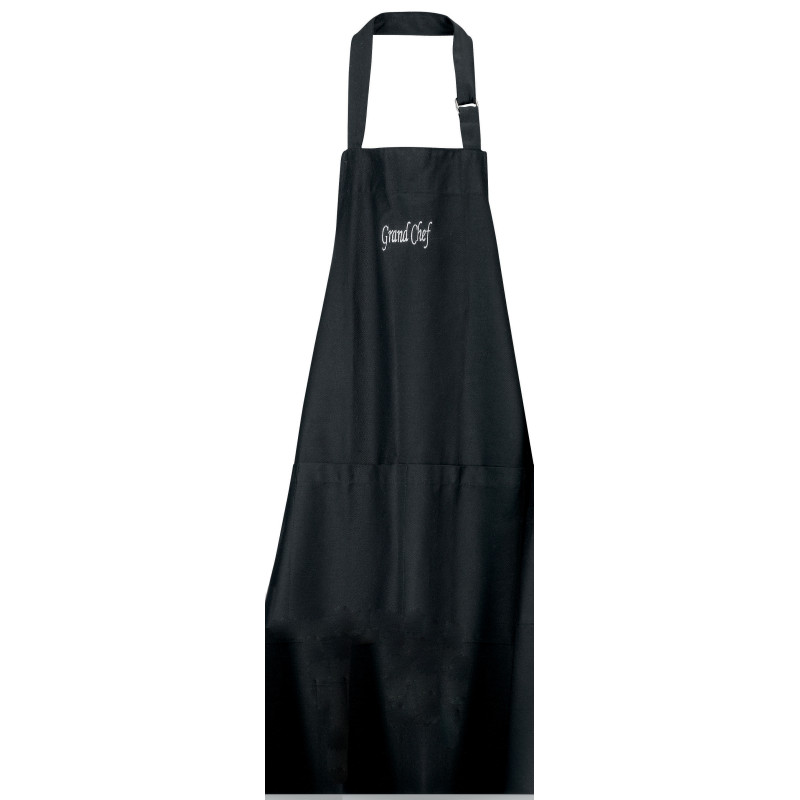 Tablier de cuisine Grand chef Noir 75 x 90