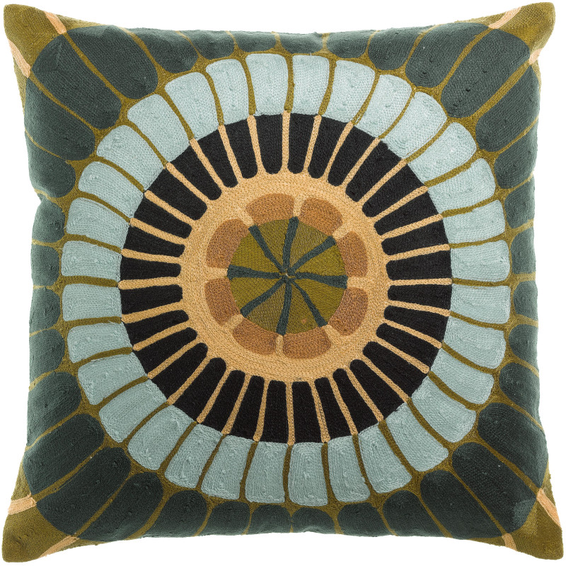 Cojín bordado Zeno Multico 45 X 45