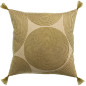 Coussin brodé Tito Naturel 45 x 45