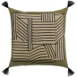 Cuscino ricamato Kori Cèdre 45 X 45