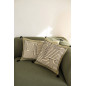 Coussin brodé Kori Cèdre 45 x 45