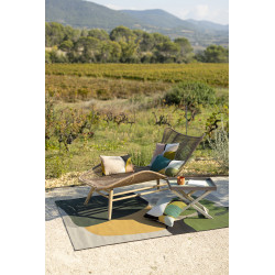 Cuscino da esterno Leana Opaline 45 X 45