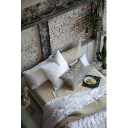 Drap housse Zeff Naturel 160 x 200