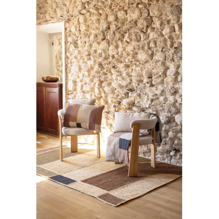 Bedsprei Zeff Kali Naturel 85 X 200