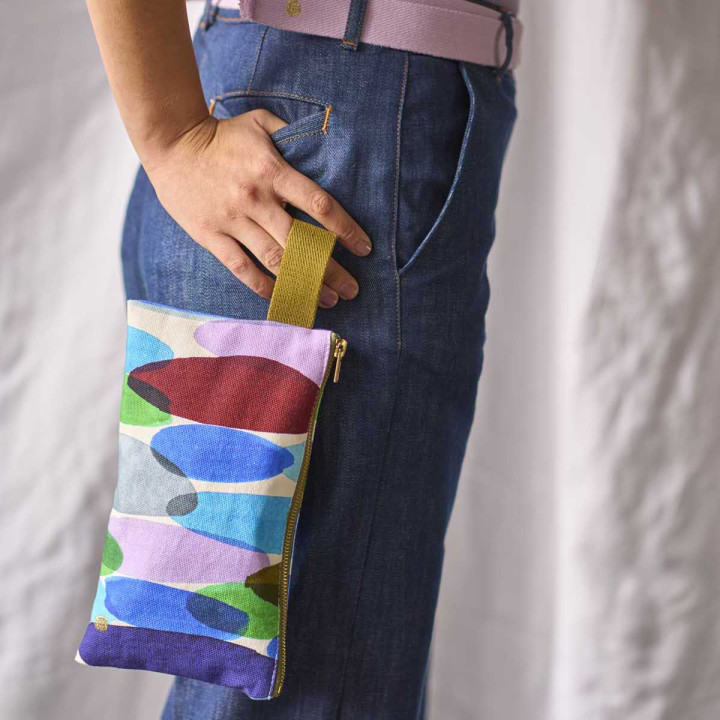 Pochette anse Joy Multicolore 14 x 24