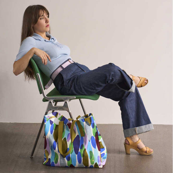 Saco cabas Joy Multicolore 38 X 46 X 18