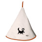 Toalla de manos Dubout Chat balade Ivoire Diameter 60