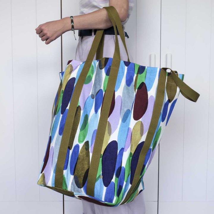Bolsa maxi Poppins Joy Multicolore 48 X 33 X 33