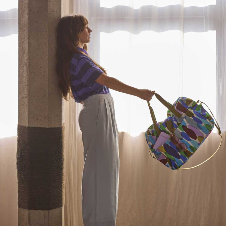Mala de viagem Joy Multicolore 30 X 42 X 20