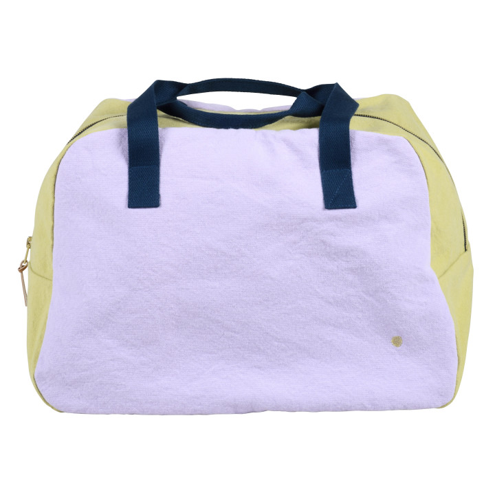 Sac week-end Tricolo Lilas ananas 28 x 42 x 20