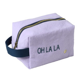 Trousse cube Ohlala Lilas 10 x 16 x 10