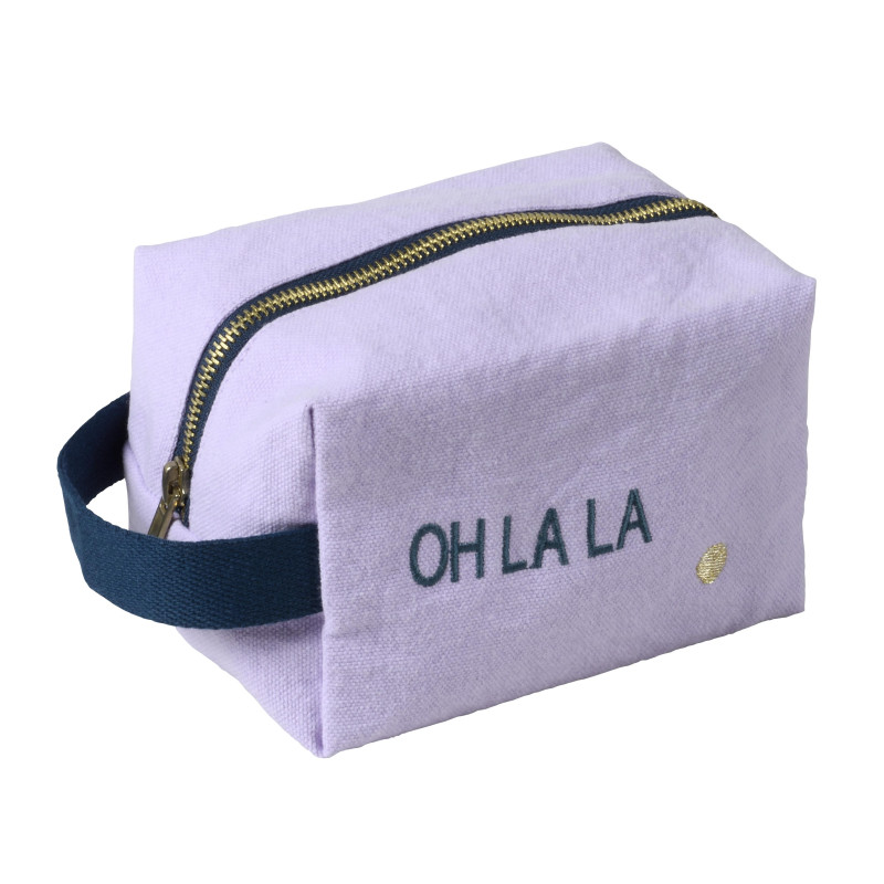 Trousse cube Ohlala Lilas 10 x 16 x 10