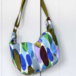 Bolso media luna Joy Multicolore 53 X 28 X 12