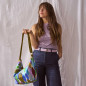 Bolso media luna Joy Multicolore 53 X 28 X 12