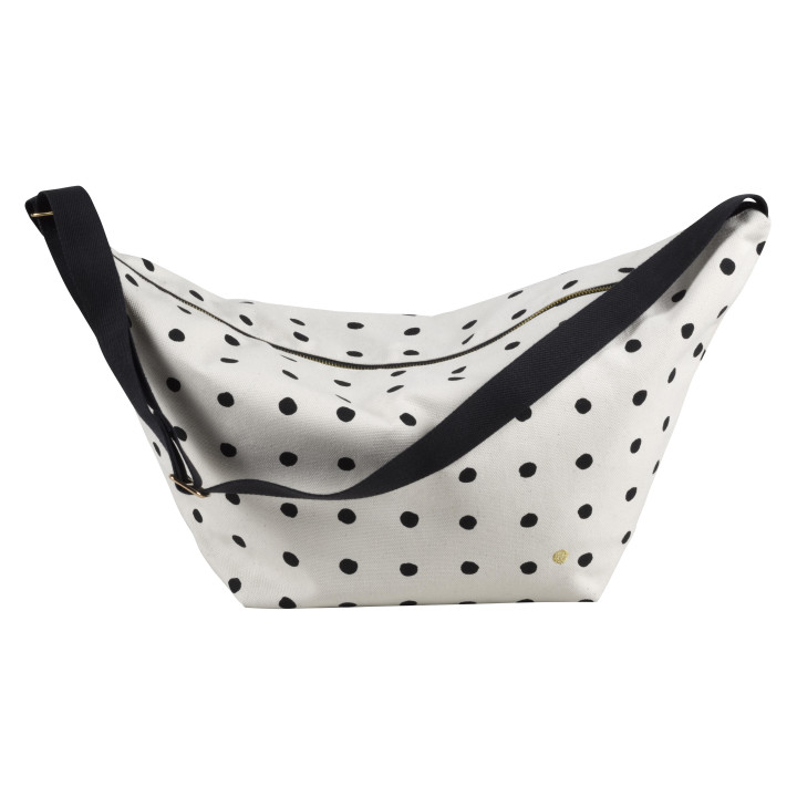 Halve-maan tas Moi Écru 53 X 28 X 12