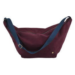 Sac demi-lune Iona Wine 53 x 28 x 12