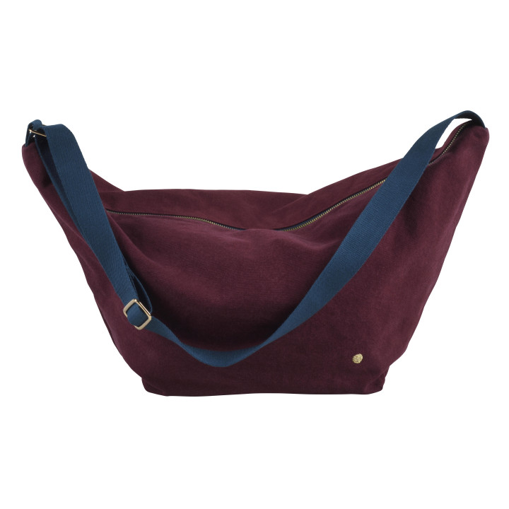 Bolsa meia-lua Iona Wine 53 X 28 X 12