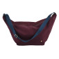 Bolsa meia-lua Iona Wine 53 X 28 X 12