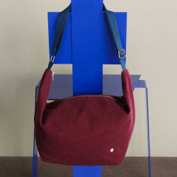 Sac demi-lune Iona Wine 53 x 28 x 12