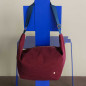 Bolsa meia-lua Iona Wine 53 X 28 X 12