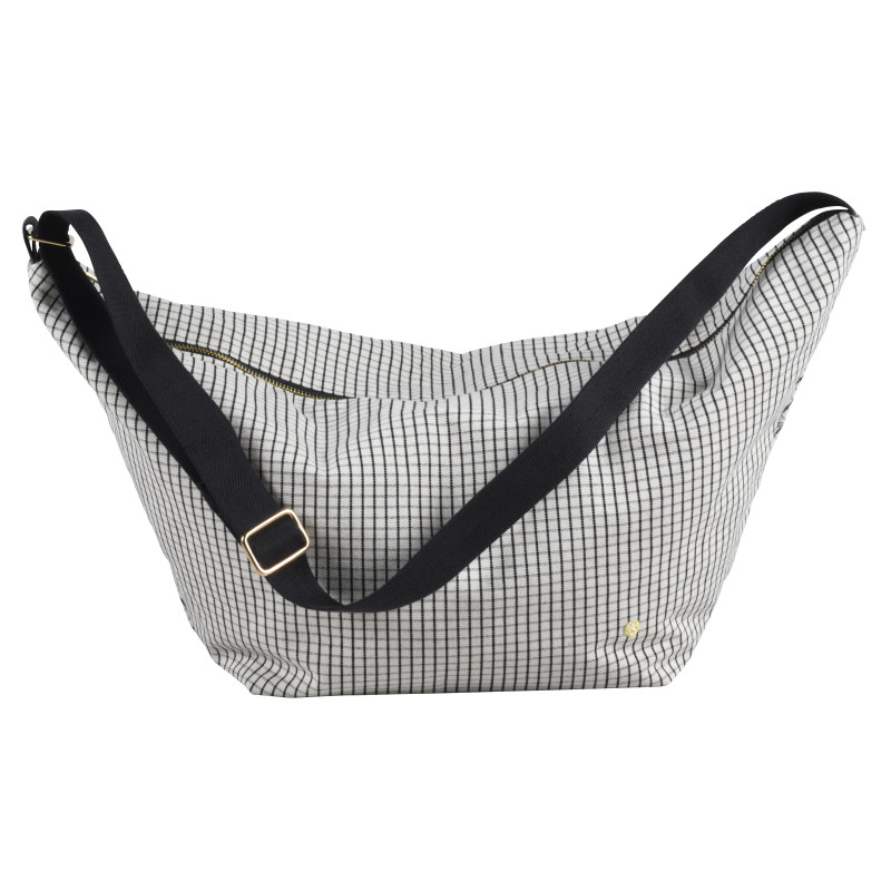 Borsa a mezzaluna Gustave Caviar 53 X 28 X 12