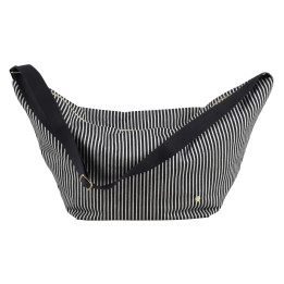 Halbmondtasche Basile Caviar 53 X 28 X 12