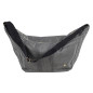 Halvemaan tas Basile Caviar 53 X 28 X 12