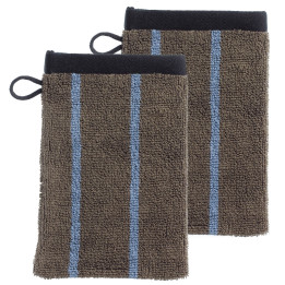 Conjunto de 2 luvas de banho Charly Potatoes 15 X 21