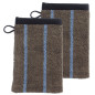 2er-Set Waschlappen Charly Potatoes 15 X 21